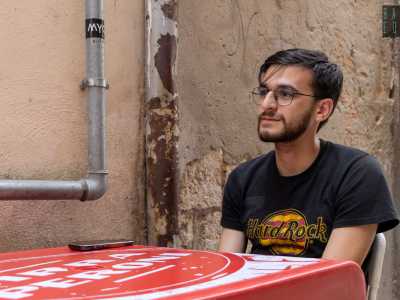 Ad accoglierci c�� Francesco Abbrescia, il proprietario...